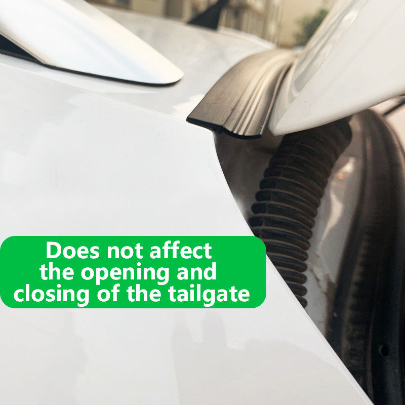 Automobilių guminė sandarinimo juostelė Auto bagažinės dangčio tarpo sandarinimo juostelė, skirta visureigio hečbeko viršutiniam kraštui Automobilių dulkėms atsparūs sandariklio priedai