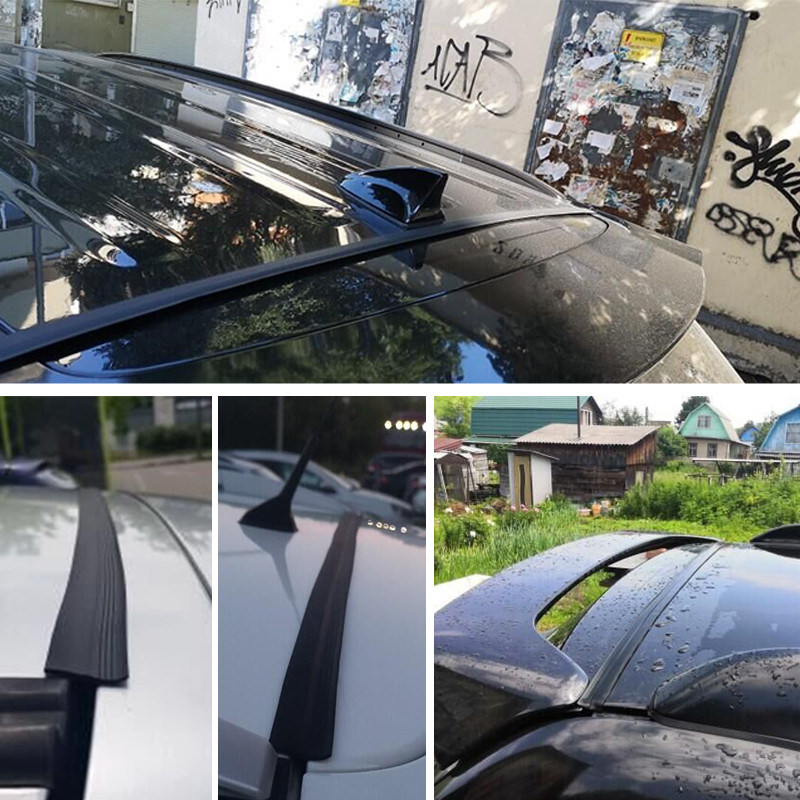 Automobilių guminė sandarinimo juostelė Auto bagažinės dangčio tarpo sandarinimo juostelė, skirta visureigio hečbeko viršutiniam kraštui Automobilių dulkėms atsparūs sandariklio priedai