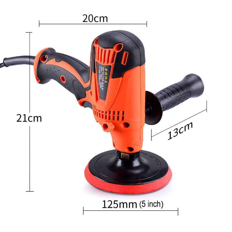 Slefuitor auto 800W 6 viteze 900-3500rpm Masina de lustruit Slefuitor Instrument de ingrijire a vopselei auto 220v Slefuitor de podea electric Masina de epilat cu ceara