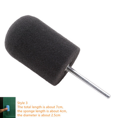 Σφουγγάρι αυτόματης στίλβωσης τροχού που χρησιμοποιείται για ηλεκτρικό τρυπάνι 3 ιντσών / 4 ιντσών γυαλίσματος μπάλας γυαλίσματος κώνου σφουγγάρι τροχού αυτοκινήτου