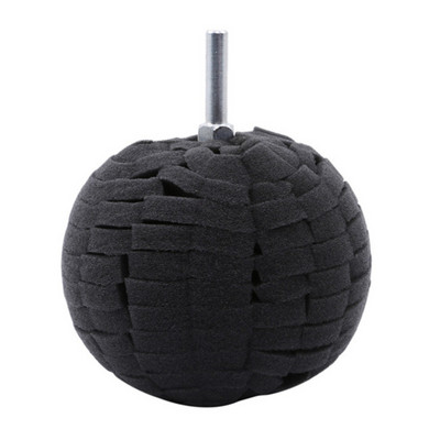 Σφουγγάρι αυτόματης στίλβωσης τροχού που χρησιμοποιείται για ηλεκτρικό τρυπάνι 3 ιντσών / 4 ιντσών γυαλίσματος μπάλας γυαλίσματος κώνου σφουγγάρι τροχού αυτοκινήτου