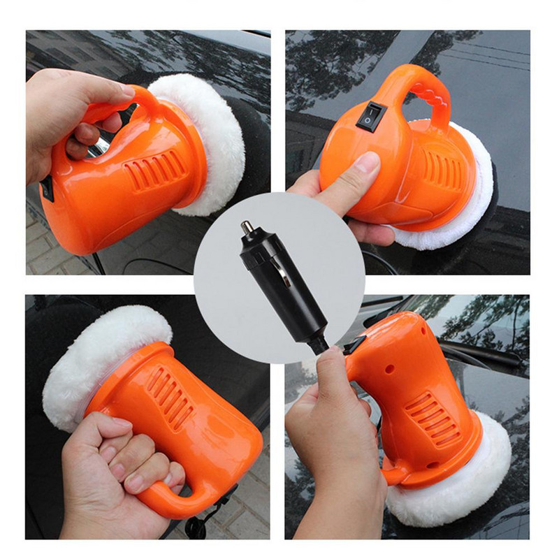 12V 36W vahatamispoleerimismasin auto värvihooldus auto poleerimismasin elektriline vahaja poleerimislihvimistööriist isetegemise vaha lihvimistööriistad