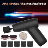 SONONIA Μηχάνημα Στιλβωτή Αυτοκινήτων Ηλεκτρικό Γυαλιστικό Κέρινο Εργαλείο Σφουγγάρι Δίσκος Μάλλινο Τροχό Φροντίδα Αυτοκινήτων Στιλβωτικών Μαξιλαριών για Γυαλιστικό Αυτοκινήτου