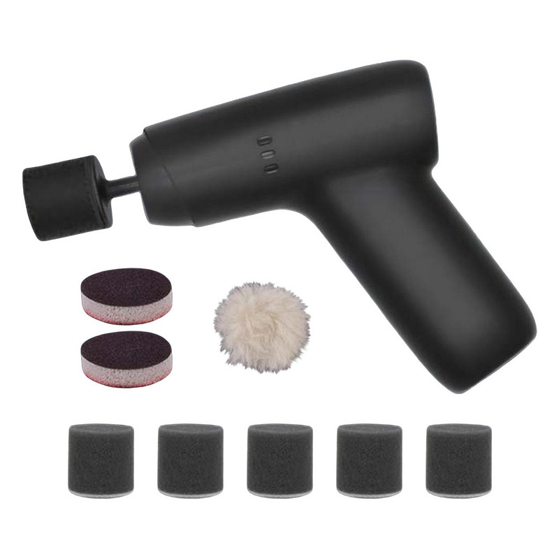 SONONIA Μηχάνημα Στιλβωτή Αυτοκινήτων Ηλεκτρικό Γυαλιστικό Κέρινο Εργαλείο Σφουγγάρι Δίσκος Μάλλινο Τροχό Φροντίδα Αυτοκινήτων Στιλβωτικών Μαξιλαριών για Γυαλιστικό Αυτοκινήτου