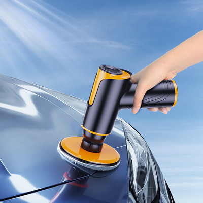 Automašīnu pulēšanas mašīna bezvadu elektriskā pulēšanas vaska rīks, uzlādējams, regulējams ātrums, bezvadu auto pulēšanas vaska mašīna