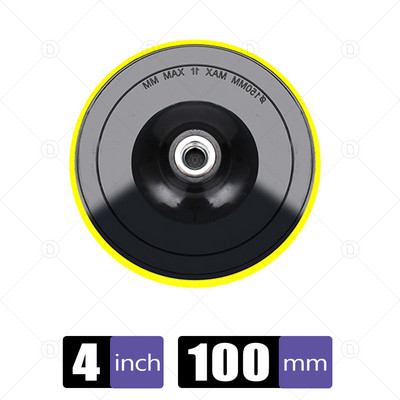 2–7-tolline esitulede poleerimislapp Isekleepuv kleepuv liivapaber Sucker Poola ketas elektriline veski auto kere poleerimisseade, renoveerimine