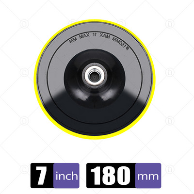 2–7-tolline esitulede poleerimislapp Isekleepuv kleepuv liivapaber Sucker Poola ketas elektriline veski auto kere poleerimisseade, renoveerimine