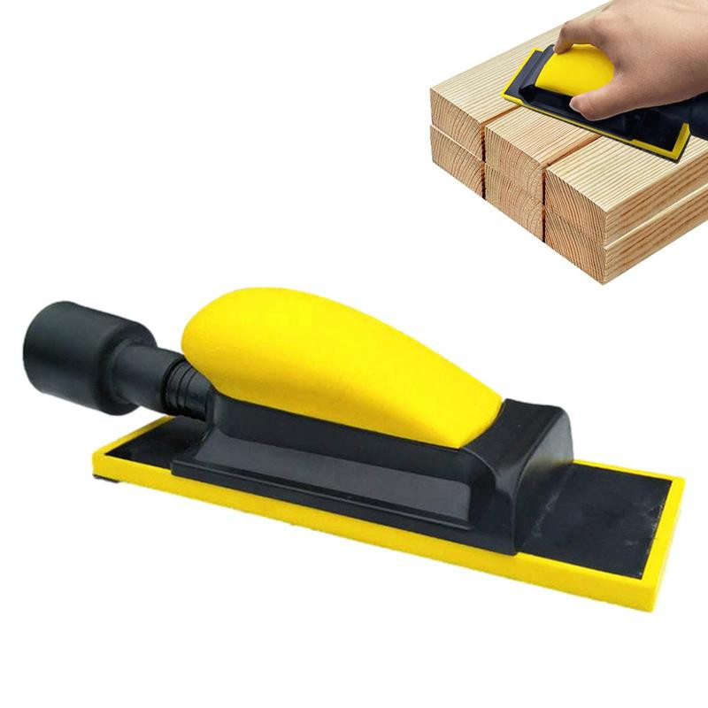 Rankinis šlifuoklis automobiliams Lengvas šlifavimo blokai medienai Stačiakampio lanko valymas namuose, skirtas medienos poliravimui Buitinė automobilių priežiūra