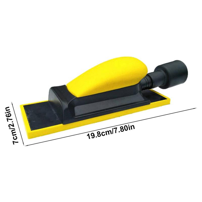 Rankinis šlifuoklis automobiliams Lengvas šlifavimo blokai medienai Stačiakampio lanko valymas namuose, skirtas medienos poliravimui Buitinė automobilių priežiūra