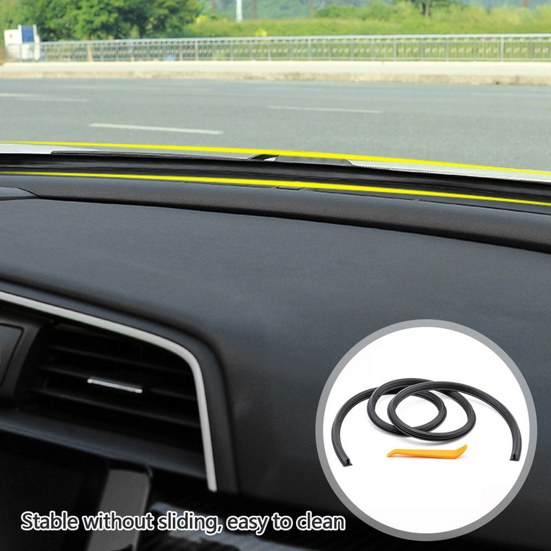 2M auto armatuurlaua tihendusriba müra heliisolatsiooni kummiribad Universaalsed ilmastikuribade autotarvikute jaoks autokleebised