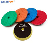 Tampoane de lustruit 3/5/6 inch Germania Tampoane cu burete de lustruit cu spumă Set de tampon de lustruit auto pentru mașină pentru instrumente tampon de lustruit DA/RO Accesorii