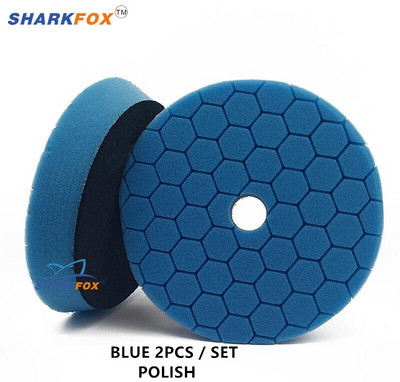 Tampoane de lustruit 3/5/6 inch Germania Tampoane cu burete de lustruit cu spumă Set de tampon de lustruit auto pentru mașină pentru instrumente tampon de lustruit DA/RO Accesorii