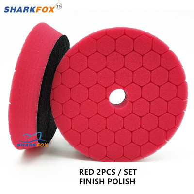 Tampoane de lustruit 3/5/6 inch Germania Tampoane cu burete de lustruit cu spumă Set de tampon de lustruit auto pentru mașină pentru instrumente tampon de lustruit DA/RO Accesorii