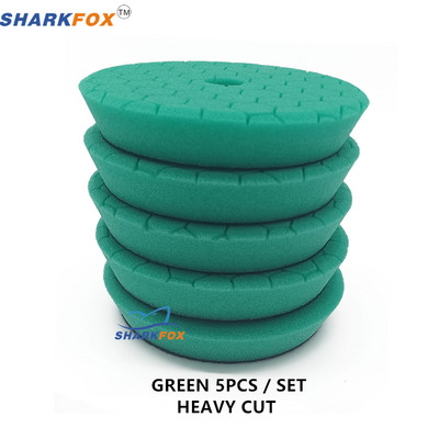 Tampoane de lustruit 3/5/6 inch Germania Tampoane cu burete de lustruit cu spumă Set de tampon de lustruit auto pentru mașină pentru instrumente tampon de lustruit DA/RO Accesorii