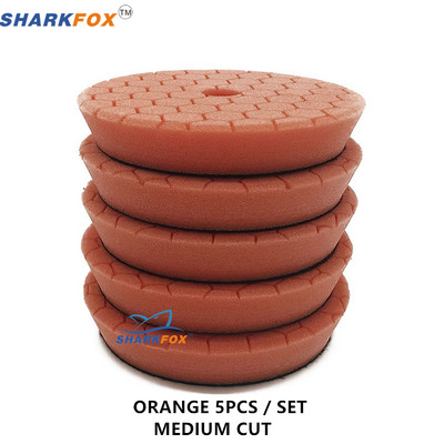 Tampoane de lustruit 3/5/6 inch Germania Tampoane cu burete de lustruit cu spumă Set de tampon de lustruit auto pentru mașină pentru instrumente tampon de lustruit DA/RO Accesorii