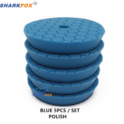 Tampoane de lustruit 3/5/6 inch Germania Tampoane cu burete de lustruit cu spumă Set de tampon de lustruit auto pentru mașină pentru instrumente tampon de lustruit DA/RO Accesorii