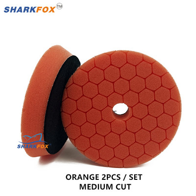 Tampoane de lustruit 3/5/6 inch Germania Tampoane cu burete de lustruit cu spumă Set de tampon de lustruit auto pentru mașină pentru instrumente tampon de lustruit DA/RO Accesorii