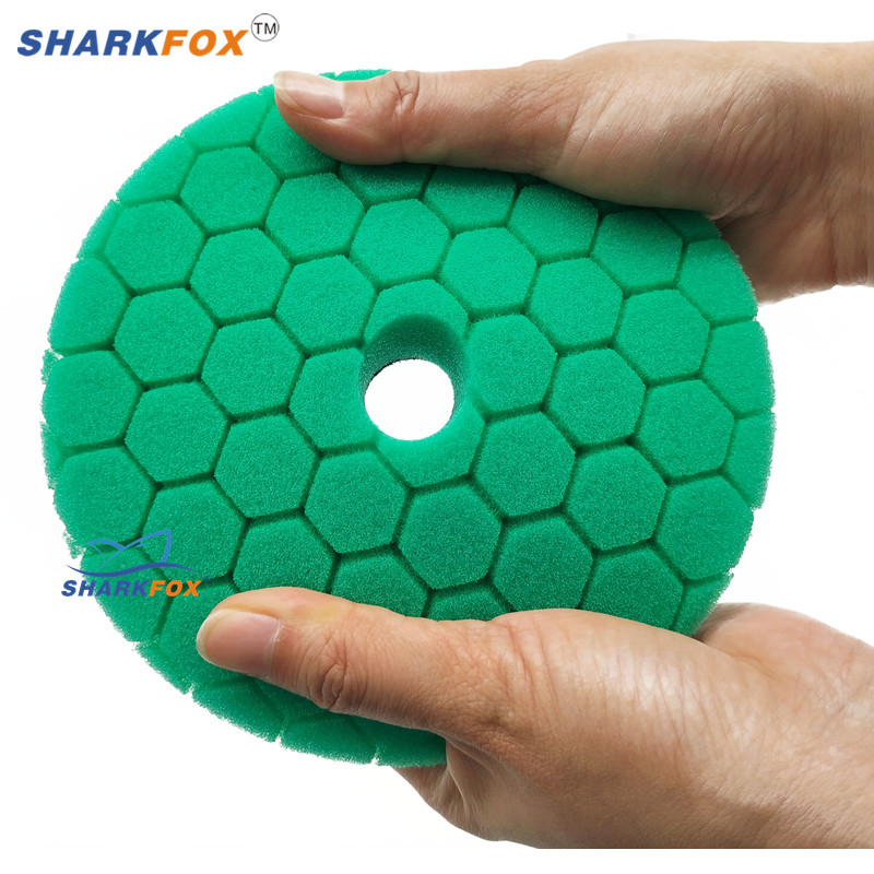 Tampoane de lustruit 3/5/6 inch Germania Tampoane cu burete de lustruit cu spumă Set de tampon de lustruit auto pentru mașină pentru instrumente tampon de lustruit DA/RO Accesorii