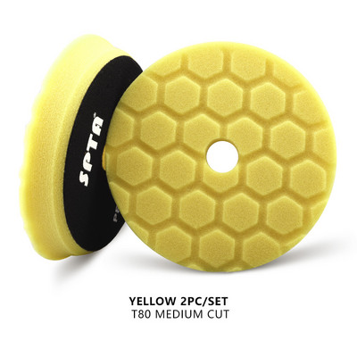 (Vânzări în vrac 2 buc și 10 buc) SPTA 3"(80mm)/5"(125mm)/6"(150mm) Tampoane de lustruit cu burete auto pentru polizor tampon auto DA/RO/GA