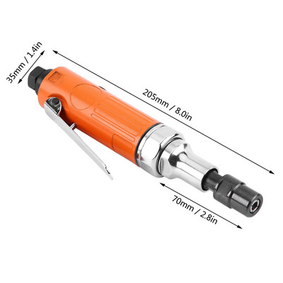 25000rpm Πνευματικοί μύλοι Χαρακτική Στίλβωση ελαστικών Buffer Εργαλείο λείανσης Κράμα Αερότριβες Αερότριβες Εργαλείο Στίλβωσης Αυτοκίνητο