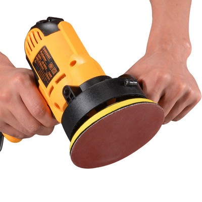 Mașină de lustruit mașină de 5 inci Polizor electric 3700 RPM Polizor Instrument de îngrijire a vopselei Polizor electric Slefuitor tampon 220-240V EU Plus