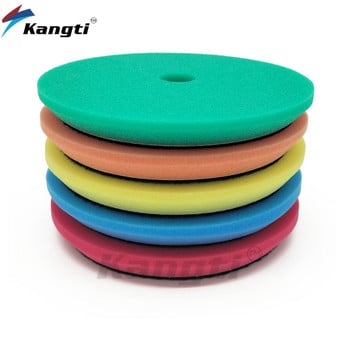 125mm Car Waxing Buffing Pad 5 inch Auto Care Repair Smooth Germany Foam Polishing Disc DA Polisher Use