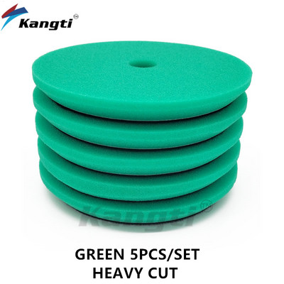 125 mm auto vahatamine poleerimiskäsn, 5-tolline autohooldus, parandus, sile Saksamaa vahtpoleerimisketas DA poleerimisseade kasutamine