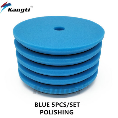 125 mm auto vahatamine poleerimiskäsn, 5-tolline autohooldus, parandus, sile Saksamaa vahtpoleerimisketas DA poleerimisseade kasutamine