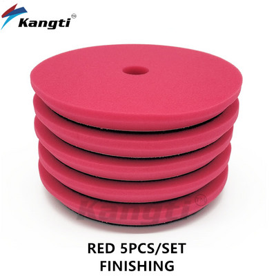 125 mm auto vahatamine poleerimiskäsn, 5-tolline autohooldus, parandus, sile Saksamaa vahtpoleerimisketas DA poleerimisseade kasutamine
