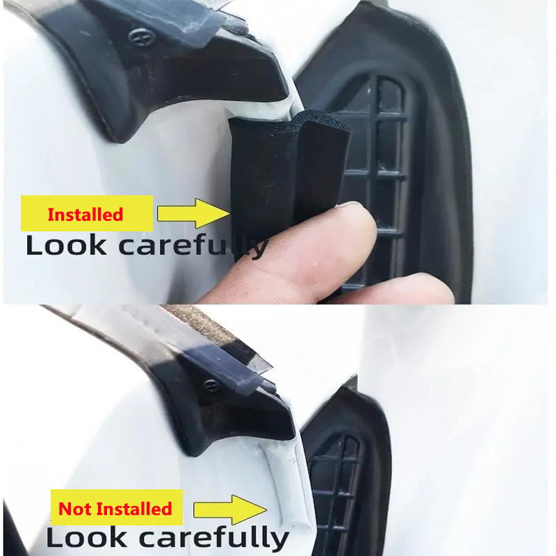 4M A-piillari auto tihendusriba müra isolatsioon ilmastikuriba tolmukindel Z-kujuline esiukse kummist tihendusriba autoosad