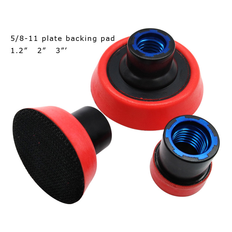 Poleerimisketta lihvimisalus MARFLO autodetailplaadi tugipadi M14 M16 5/8-11 keerme 1,2" 2" 3" 3 suurus ühes pakendis