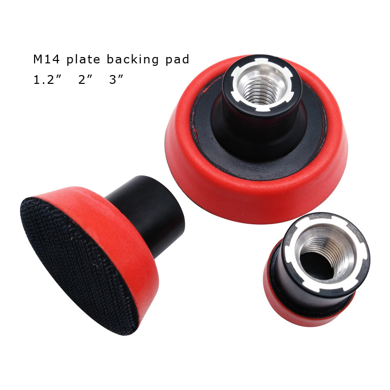 Poleerimisketta lihvimisalus MARFLO autodetailplaadi tugipadi M14 M16 5/8-11 keerme 1,2" 2" 3" 3 suurus ühes pakendis