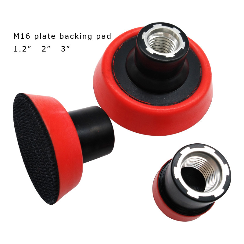 Poleerimisketta lihvimisalus MARFLO autodetailplaadi tugipadi M14 M16 5/8-11 keerme 1,2" 2" 3" 3 suurus ühes pakendis