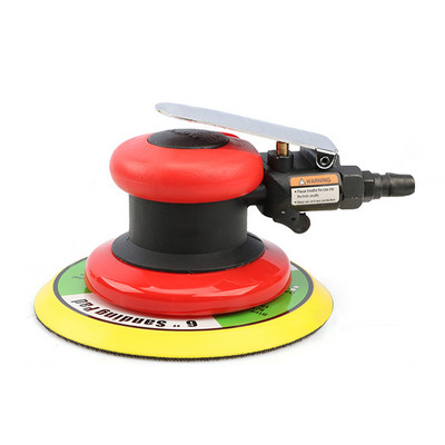 Μίνι πνευματικό γυαλιστικό μηχάνημα χειρός Orbital Air Sander 5"/6" 13500rpm Στιλβωτή αυτοκινήτου υψηλής ταχύτητας Εργαλείο αέρα μηχανής λείανσης