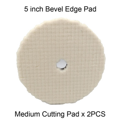 Tampă de lustruit din lână din Japonia HUTU de 5 inci, pentru lustruirea caroseriei, roată de lână pentru șlefuitor de mașini