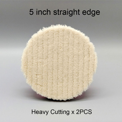 Tampă de lustruit din lână din Japonia HUTU de 5 inci, pentru lustruirea caroseriei, roată de lână pentru șlefuitor de mașini