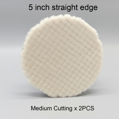 Tampă de lustruit din lână din Japonia HUTU de 5 inci, pentru lustruirea caroseriei, roată de lână pentru șlefuitor de mașini