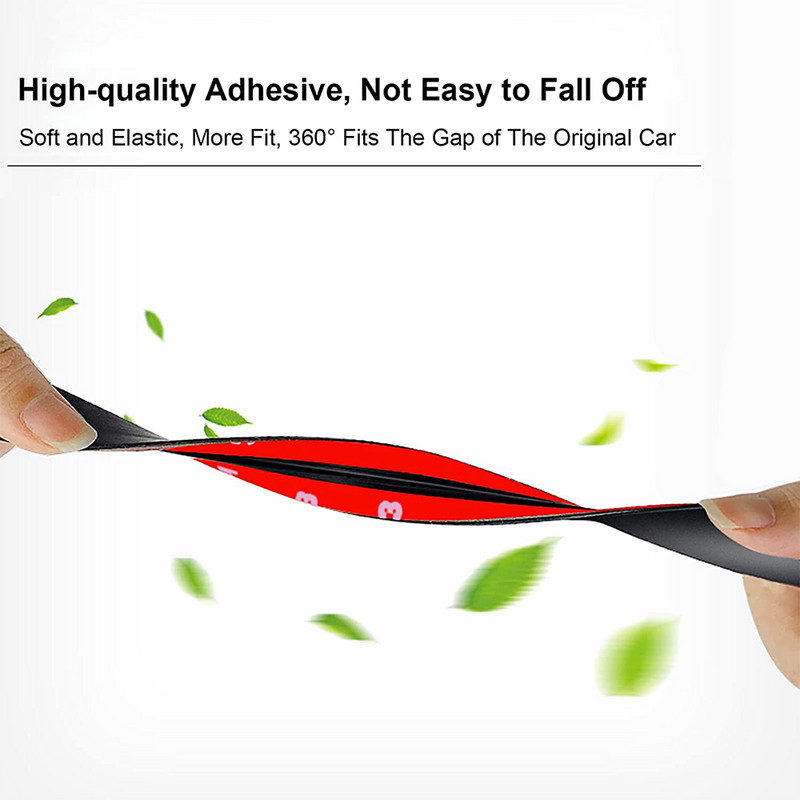 Nelaidi garso izoliacinė juostelė 200 cm guminė automobilio stogo priekinio stiklo sandariklio apsauginė juostelė lango sandarinimo juostelė