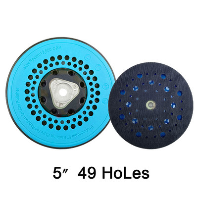 BT- Marflo Placă de suport pentru polizorul cu acțiune dublă DA Polisher Suport pentru spate 5 inchi 125 mm 6 inci 150 mm