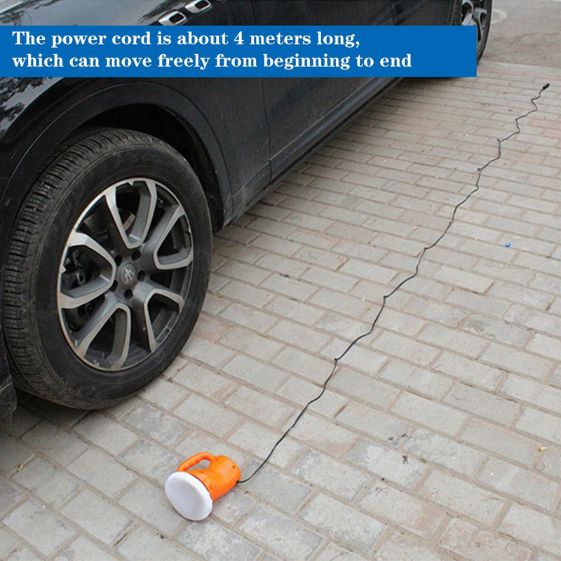 Slefuitor de mașini portabil, de înaltă eficiență, mașină de lustruit mașină electrică, mașină de lustruit automată, folosită pe scară largă, instrumente electrice