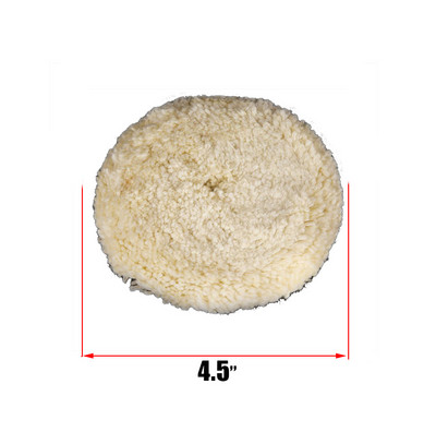Tampoane de lustruit din lână Tampoane de lustruit Disc de lână de lustruit pentru mașină 5/6/7 inci Dispozitiv de lustruit cu ață de lână Roată Instrument de curățare a capacului farurilor de mașină