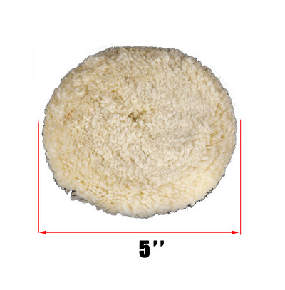 Tampoane de lustruit din lână Tampoane de lustruit Disc de lână de lustruit pentru mașină 5/6/7 inci Dispozitiv de lustruit cu ață de lână Roată Instrument de curățare a capacului farurilor de mașină