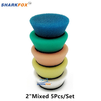 32 τεμ. 1 ιντσών 2 ιντσών 3 ιντσών Mini Buffing Pads Pads Kit Wool Pad Waxing Sponge Car Detail Polisher Pads