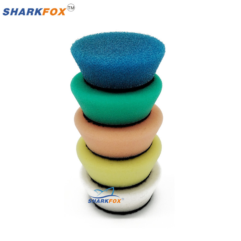 32 τεμ. 1 ιντσών 2 ιντσών 3 ιντσών Mini Buffing Pads Pads Kit Wool Pad Waxing Sponge Car Detail Polisher Pads