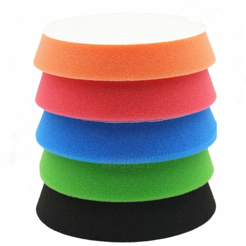 6-tolline 5 tk auto poleerimisketas auto poleerimiskäsna padjad vahtpadja puhverkomplekt poleerimismasina vahapadjad kriimustuste eemaldamiseks