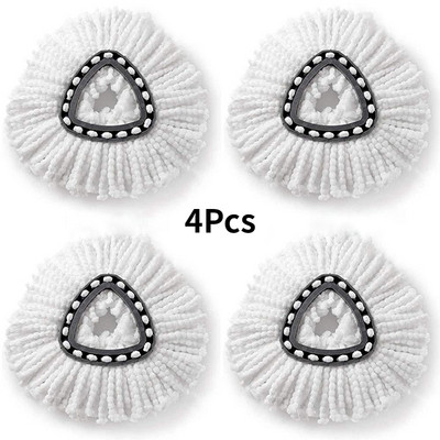 2/4 buc Microfibră Spin Mop Clean Refill de înlocuire Cap pentru Vileda O-Cedar Mop Easy Wring Mop Mașină Instrumente de curățare pentru uz casnic Mop