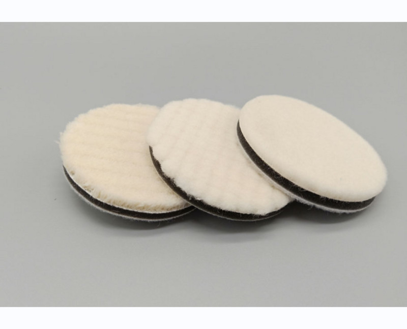 Tampă de lustruit din lână Japonia 3 inch 80 mm Tampă de detaliere profesională pentru șlefuitor auto