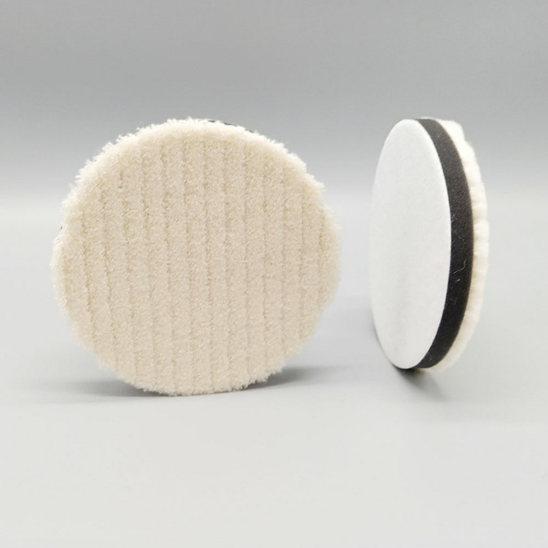 Tampă de lustruit din lână Japonia 3 inch 80 mm Tampă de detaliere profesională pentru șlefuitor auto