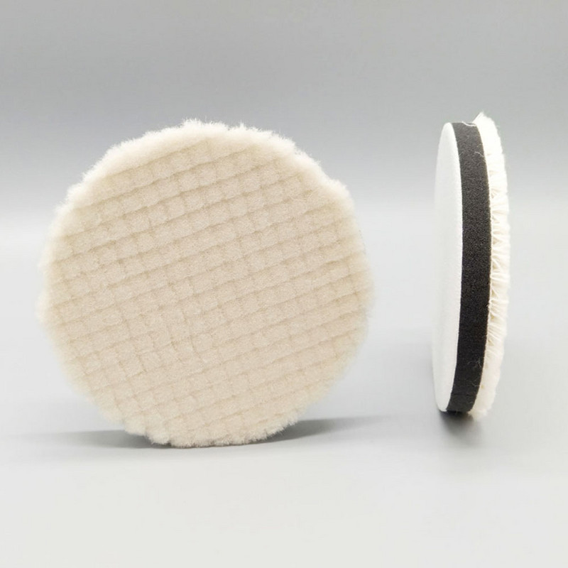 Tampă de lustruit din lână Japonia 3 inch 80 mm Tampă de detaliere profesională pentru șlefuitor auto