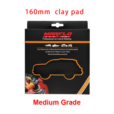 Magic Clay baari poleerimispadi, keskmine autode detailide käsn, auto poleerimistööriistad Marflo autopuhastusvaha aplikaatori värvihooldus